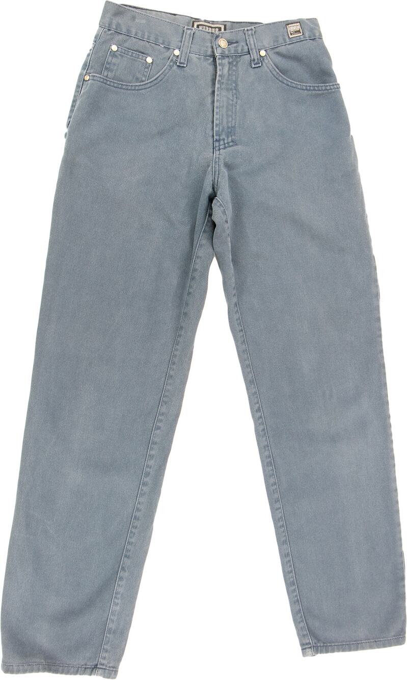 90s Vintage Versus Jeans Couture Gianni Versace Medusa Faded Denim Jeans 29